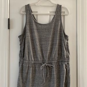 Universal Thread Heathered Grey Jumpsuit, Size XXL